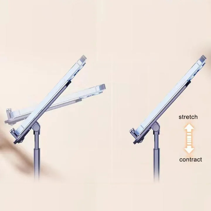 Metal Mobile Holder – 360° Rotatable Stand with Carbon Steel Plate