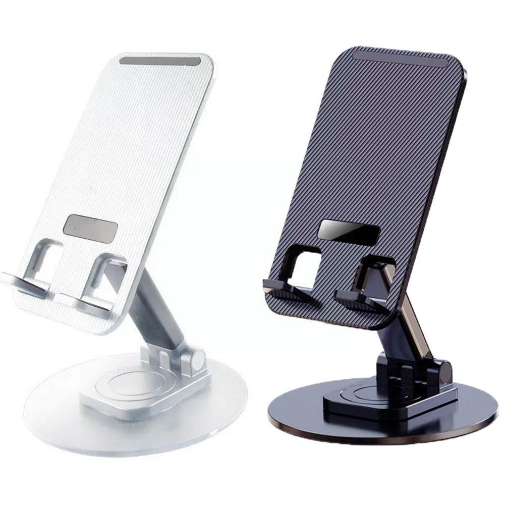 Metal Mobile Holder – 360° Rotatable Stand with Carbon Steel Plate