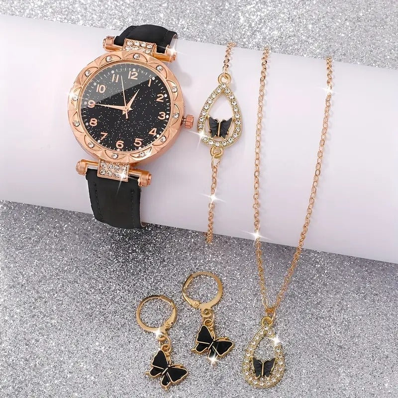Women Watches Rhinestone Fashion Elegant Wristwatch