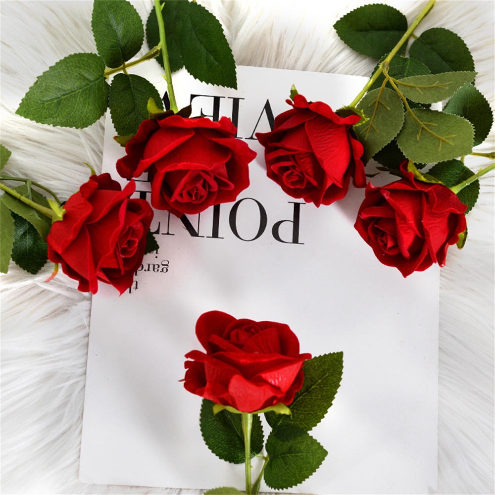 Red color Artificial flowers
