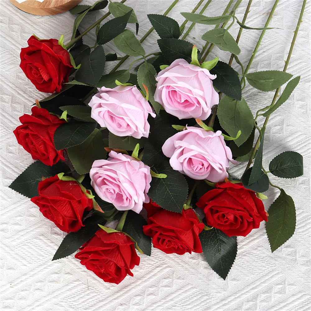 Red color Artificial flowers