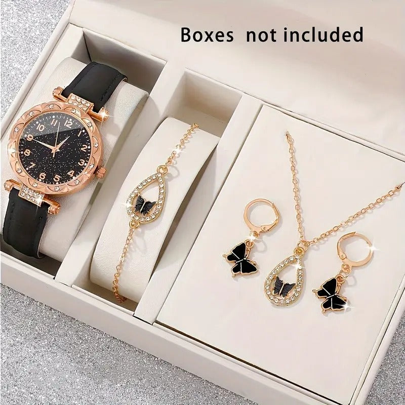 Women Watches Rhinestone Fashion Elegant Wristwatch
