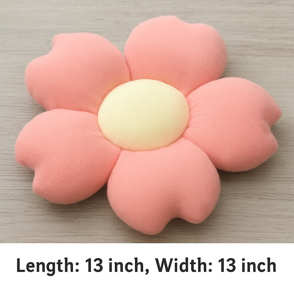 Flower-Shaped Cushions for Chairs and Sofas