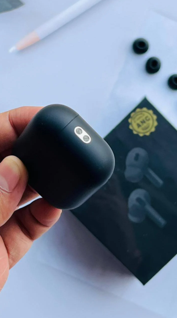 Wireless Bluetooth Earbuds, AirPods Pro 2nd Generation ANC matte black for Android and iOS