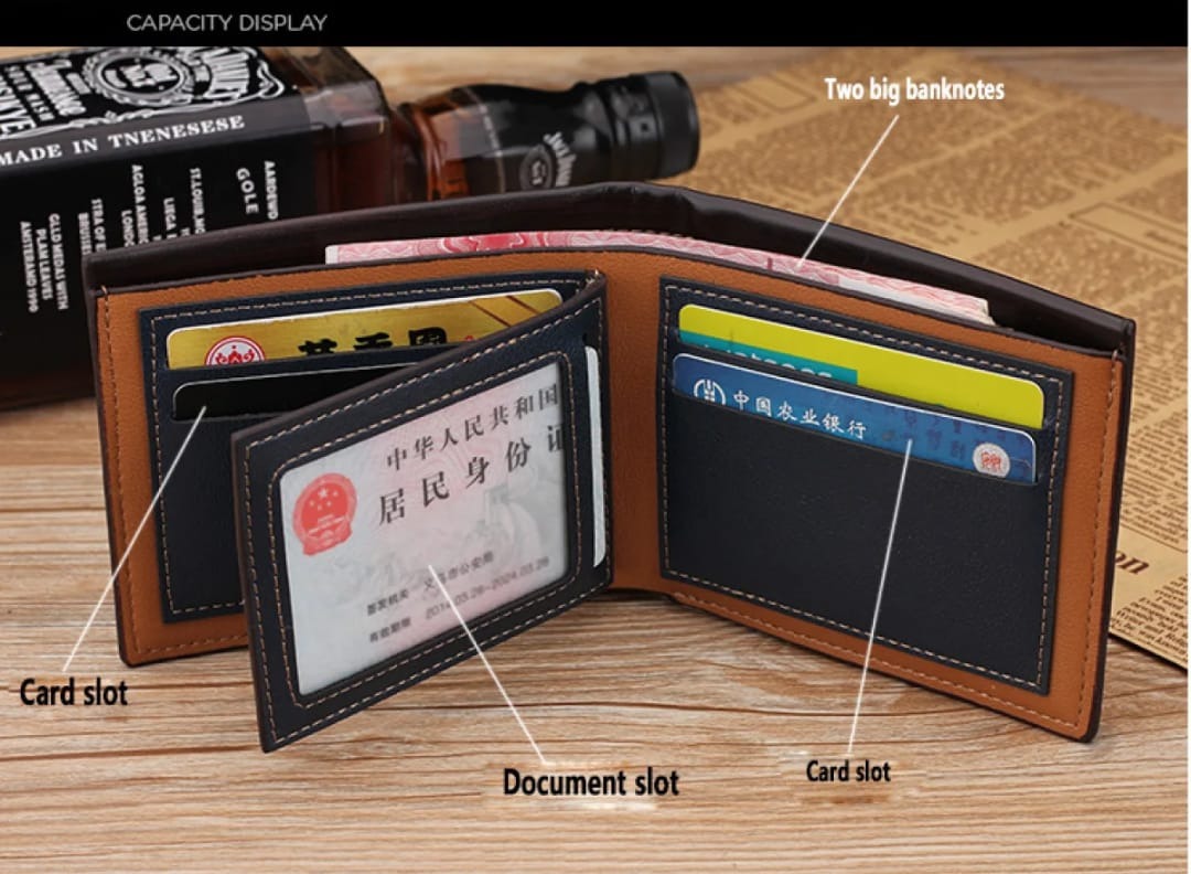 Leather Wallet For Men and Women