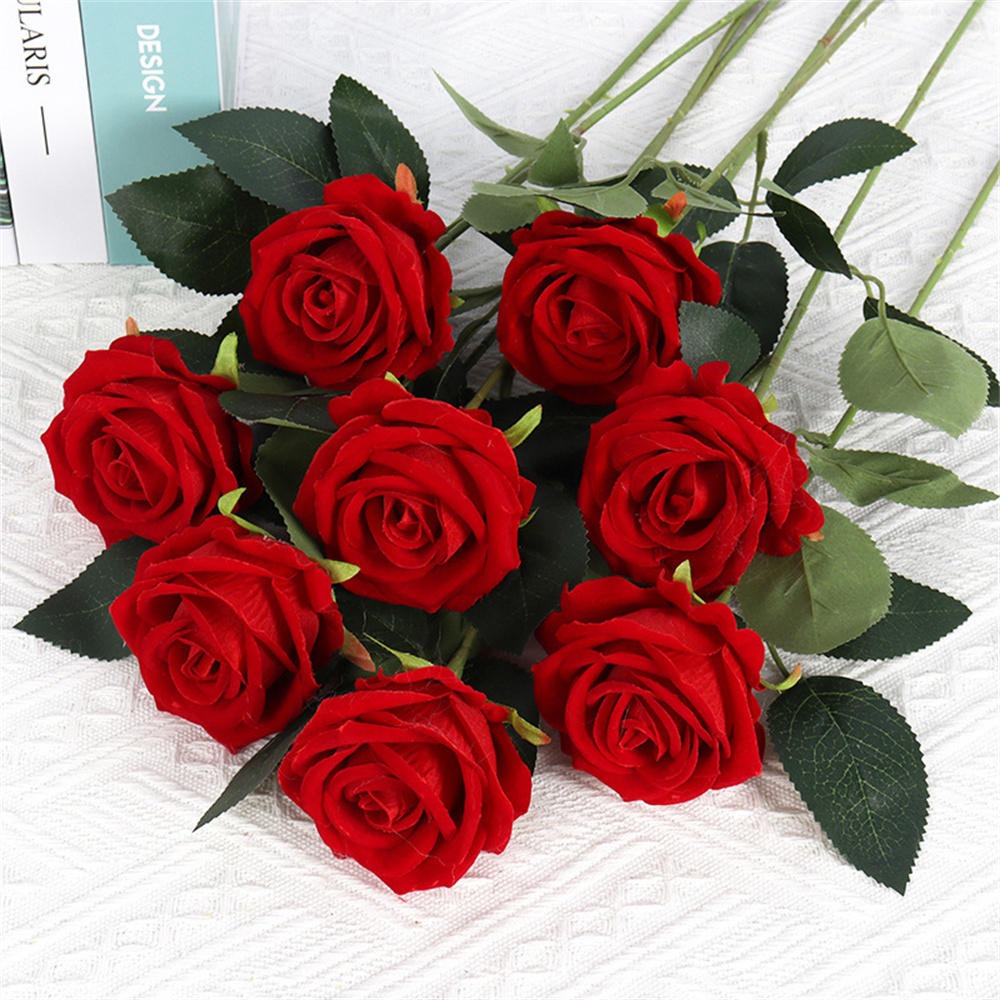 Red color Artificial flowers